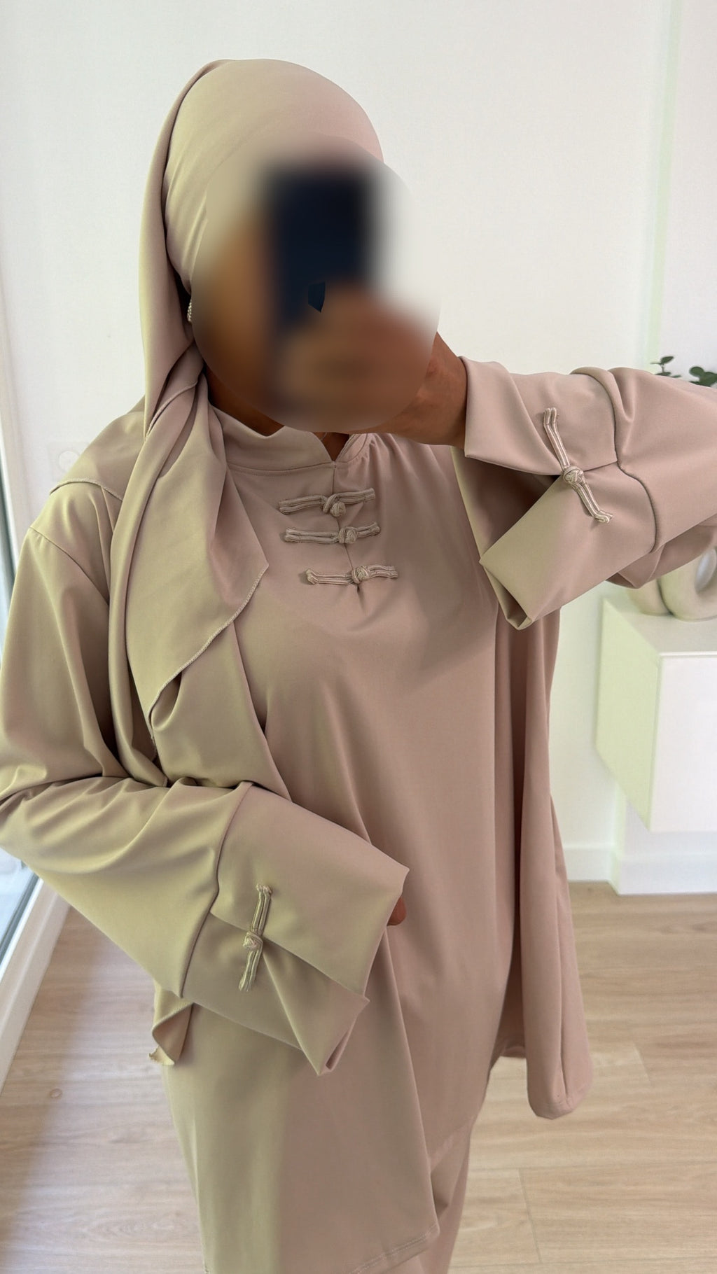 Ensemble burkini [ beige ]
