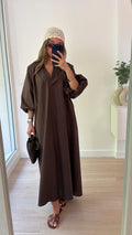 Robe SUNA [ marron ]