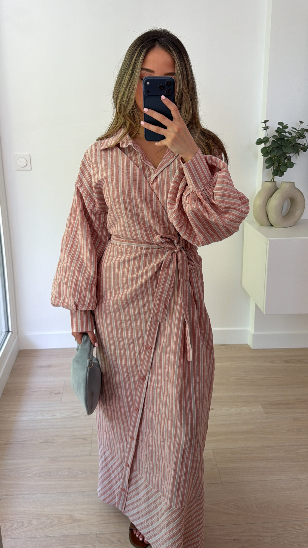 Robe ALEYA [ rose ]