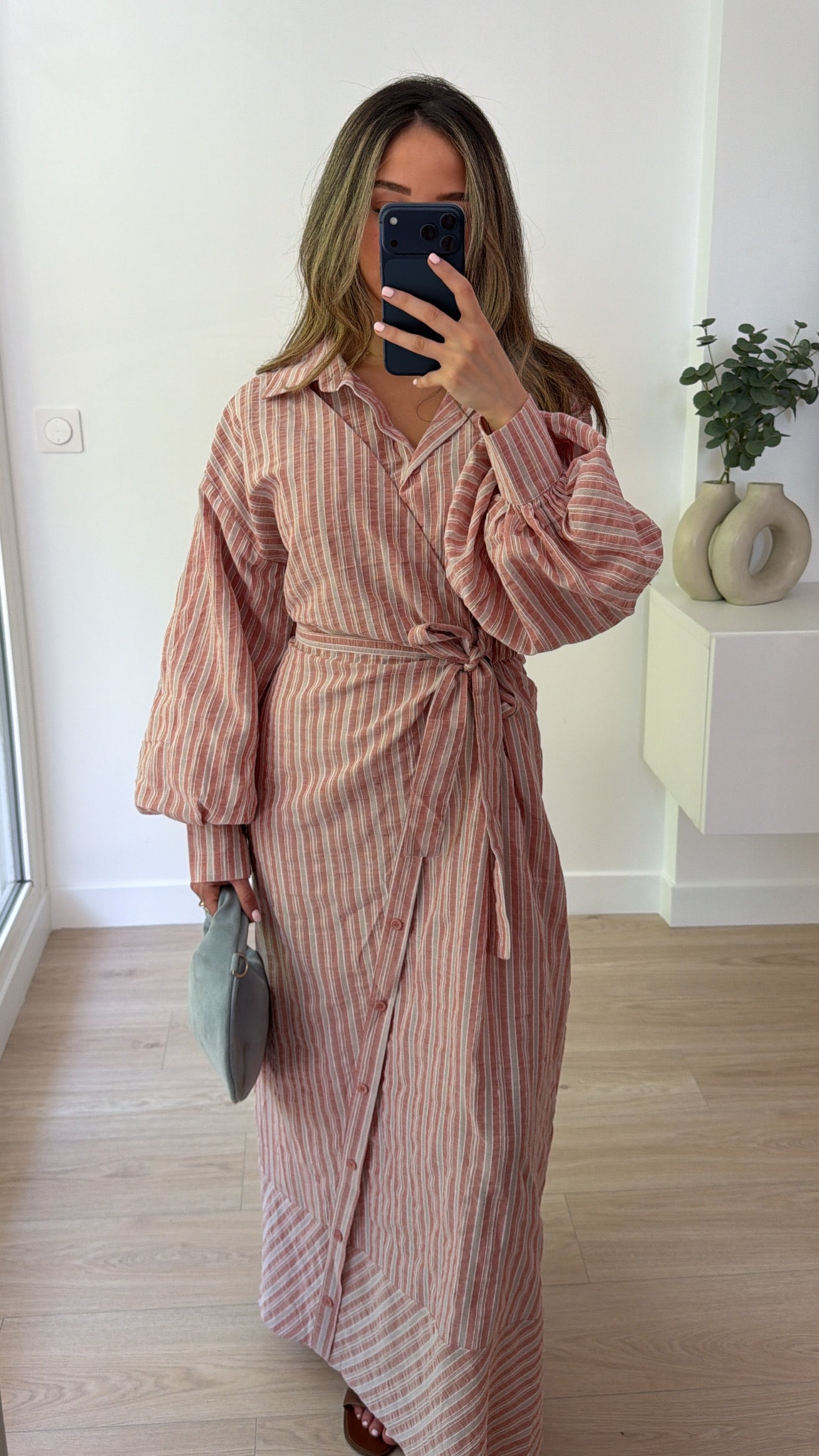 Robe ALEYA [ rose ]