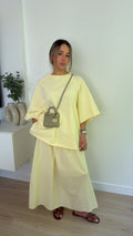 T-shirt SYMPLY [ jaune ]
