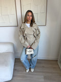Trench court oversize [ beige ]