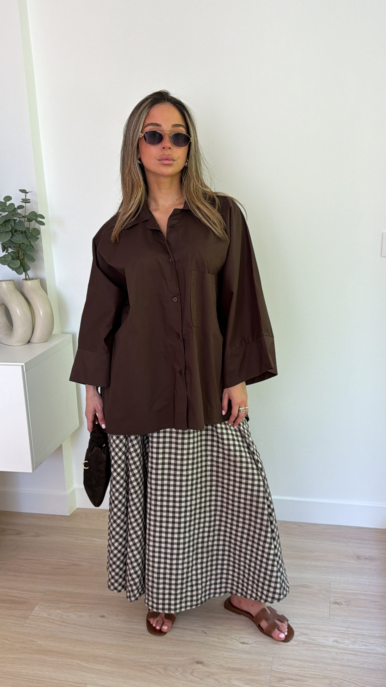 Chemise NAJE [ marron ]
