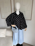 Chemise NAJE à pois [ noir]