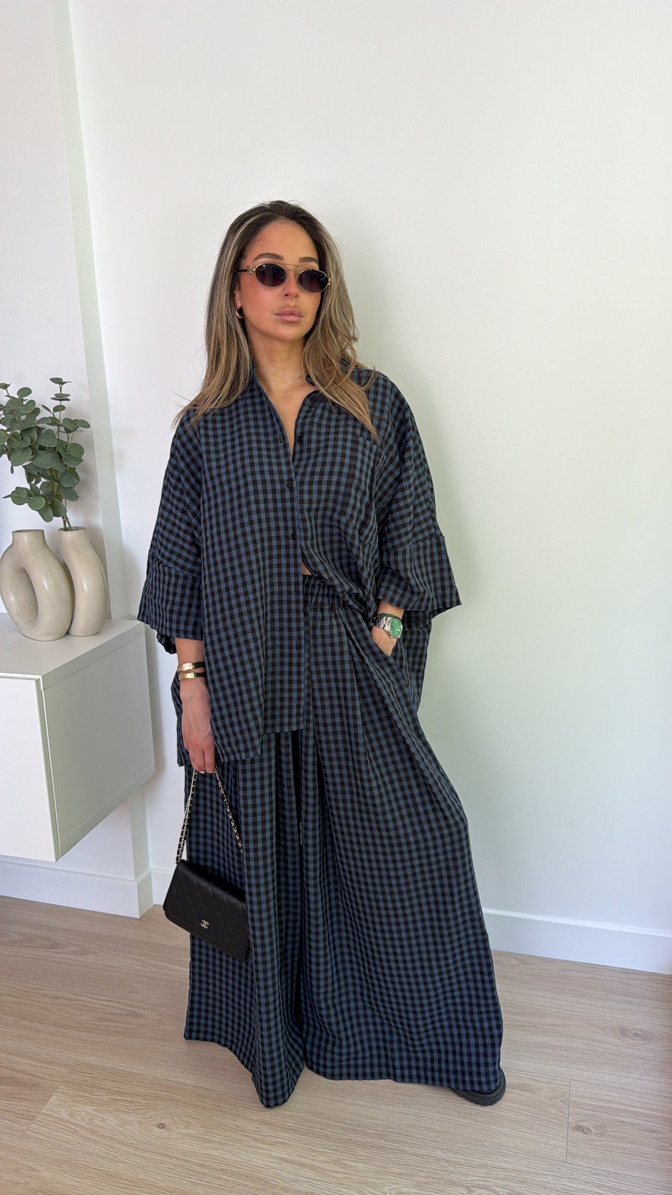Ensemble OVERSIZE [ bleu ]