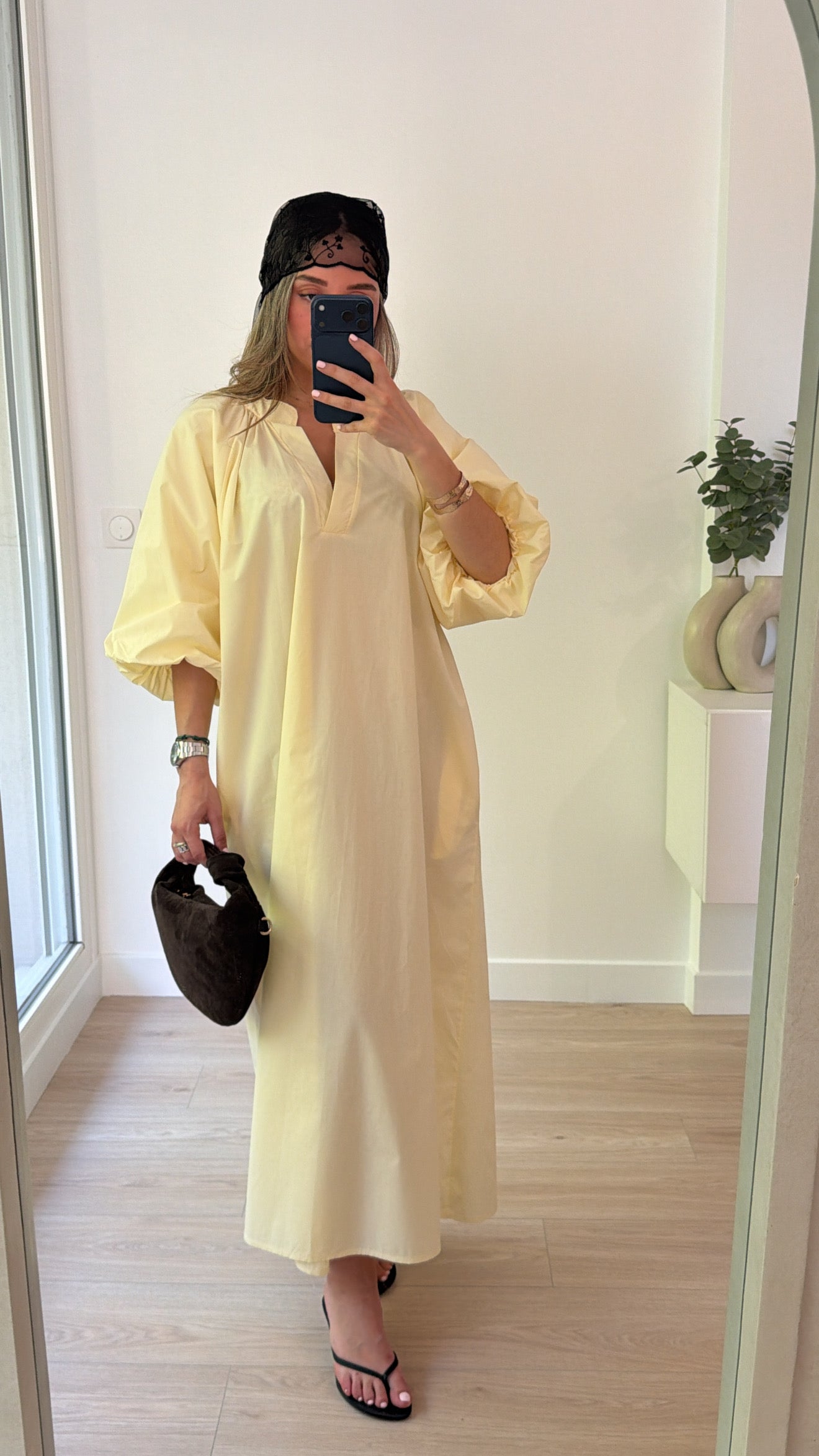 Robe SUNA [ jaune ]