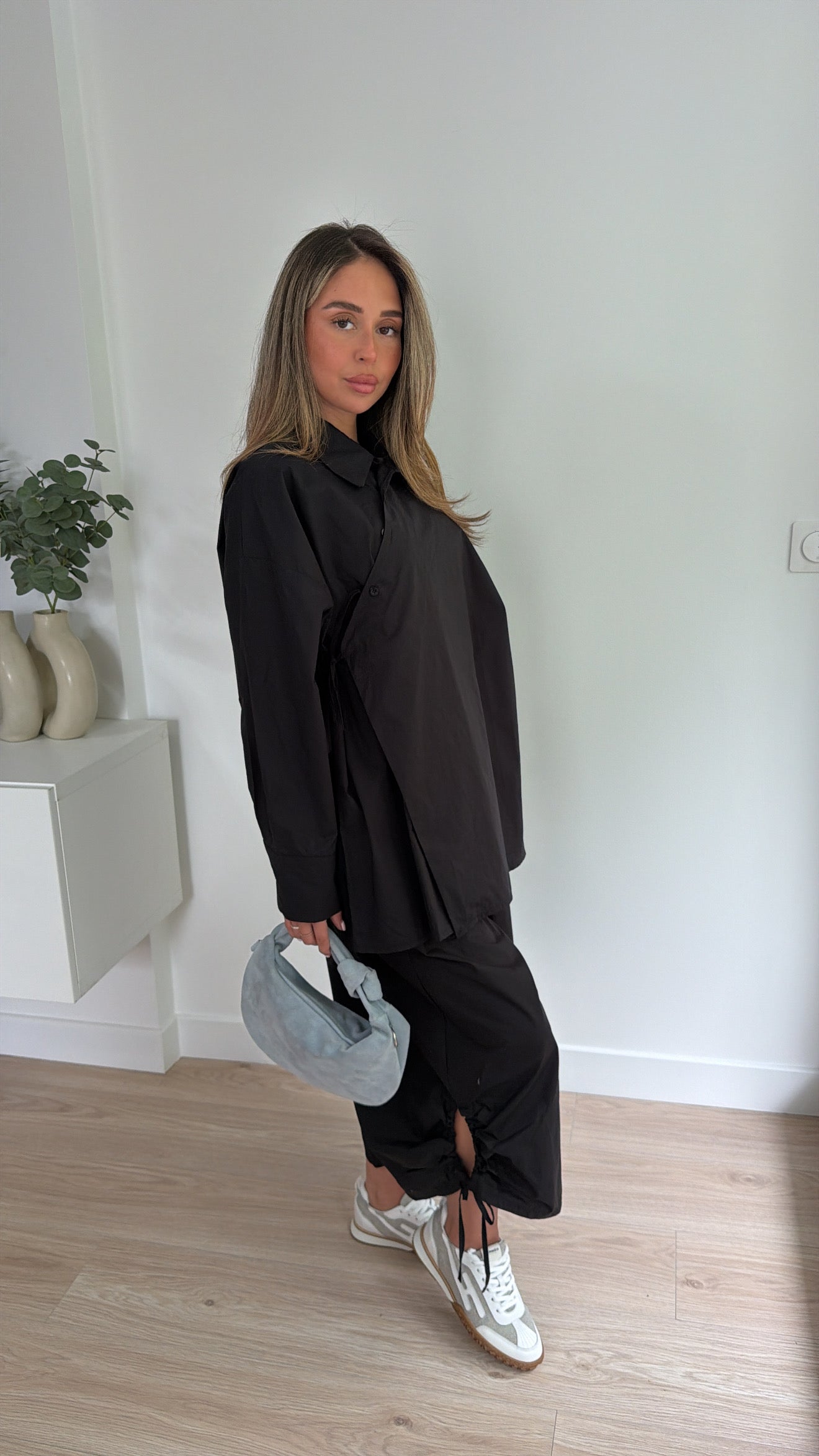 Pantalon oversize [ noir ]