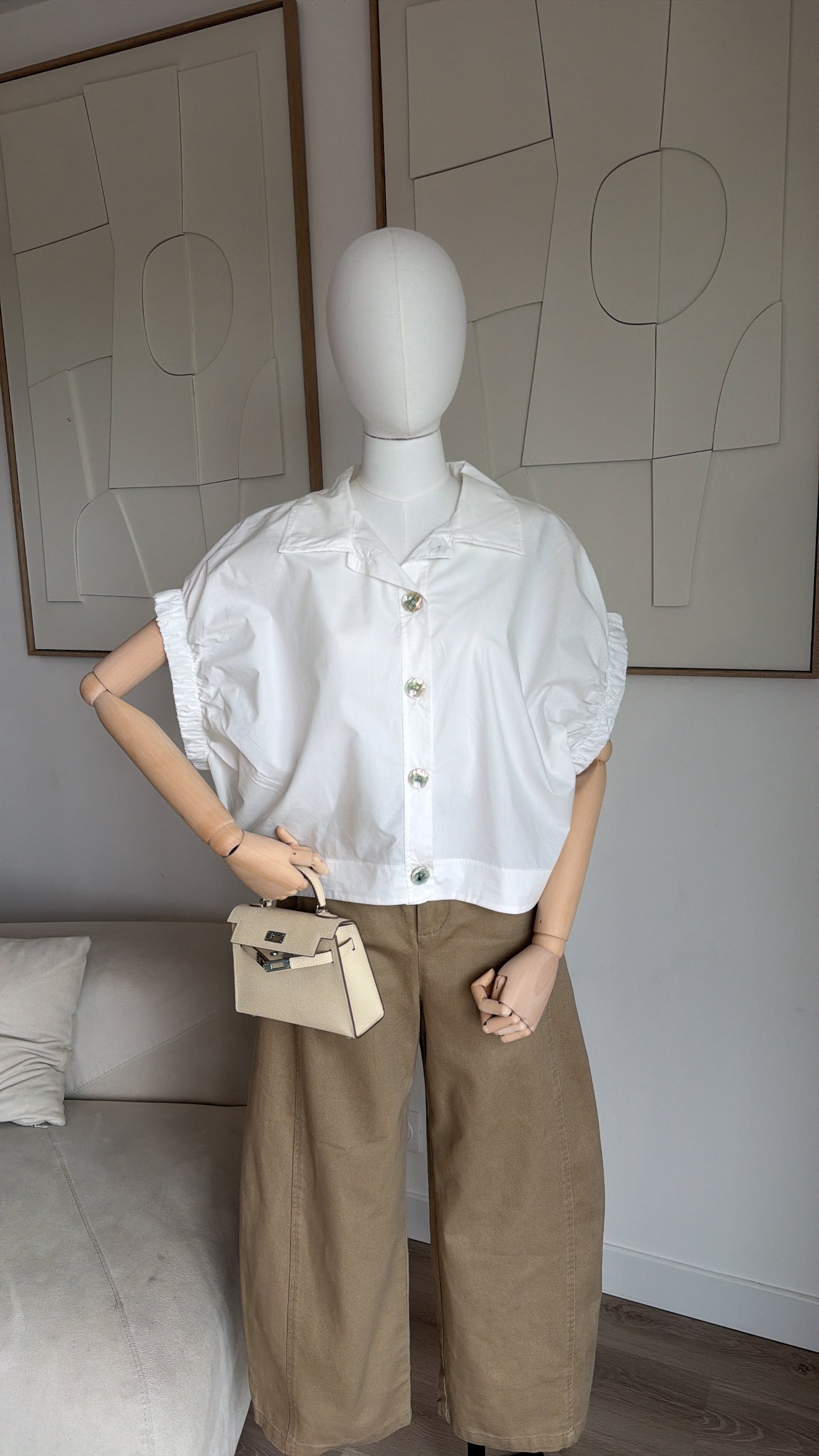Blouse YNA [ blanc ]