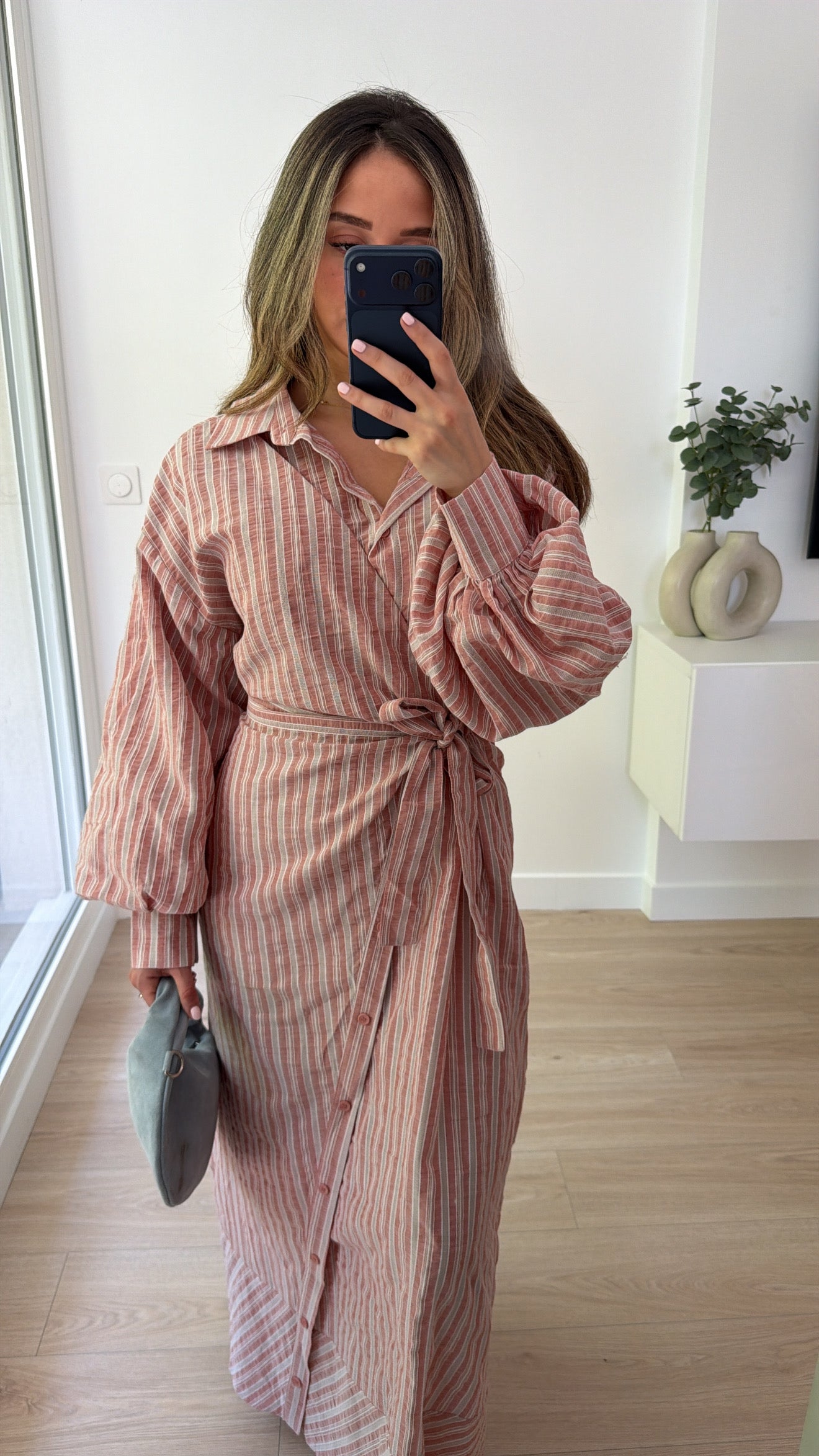 Robe ALEYA [ rose ]