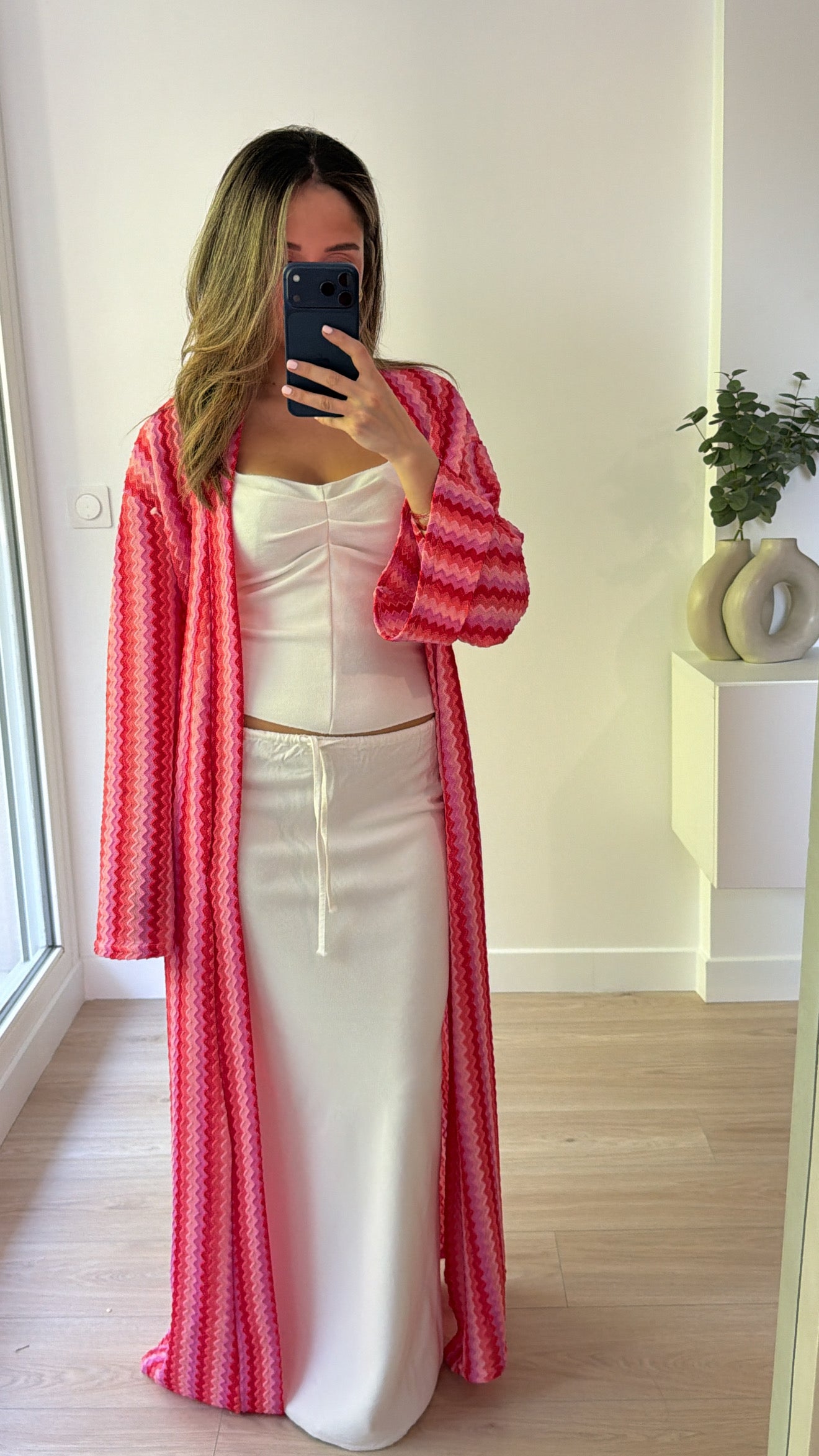 Kimono JANE [ fushia ]