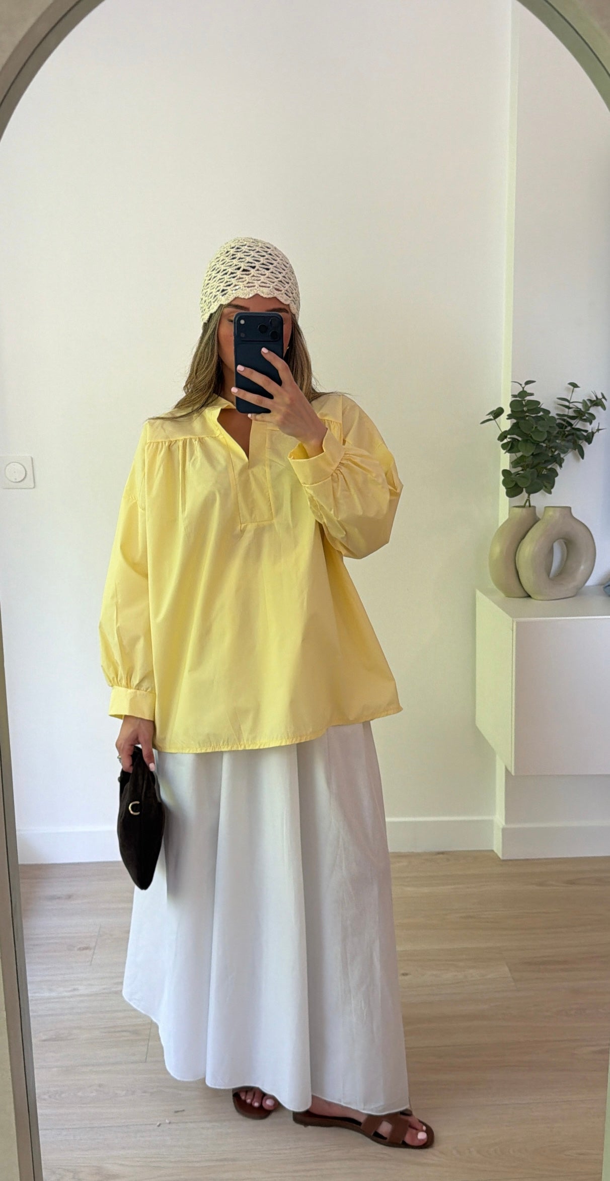 Chemise NISLAN [ jaune ]