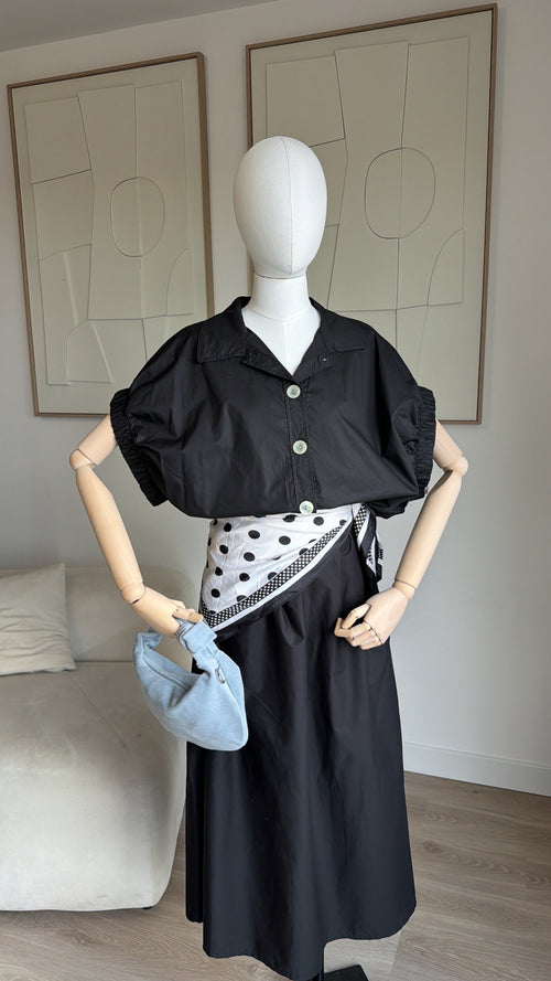 Blouse YNA [ noir ]