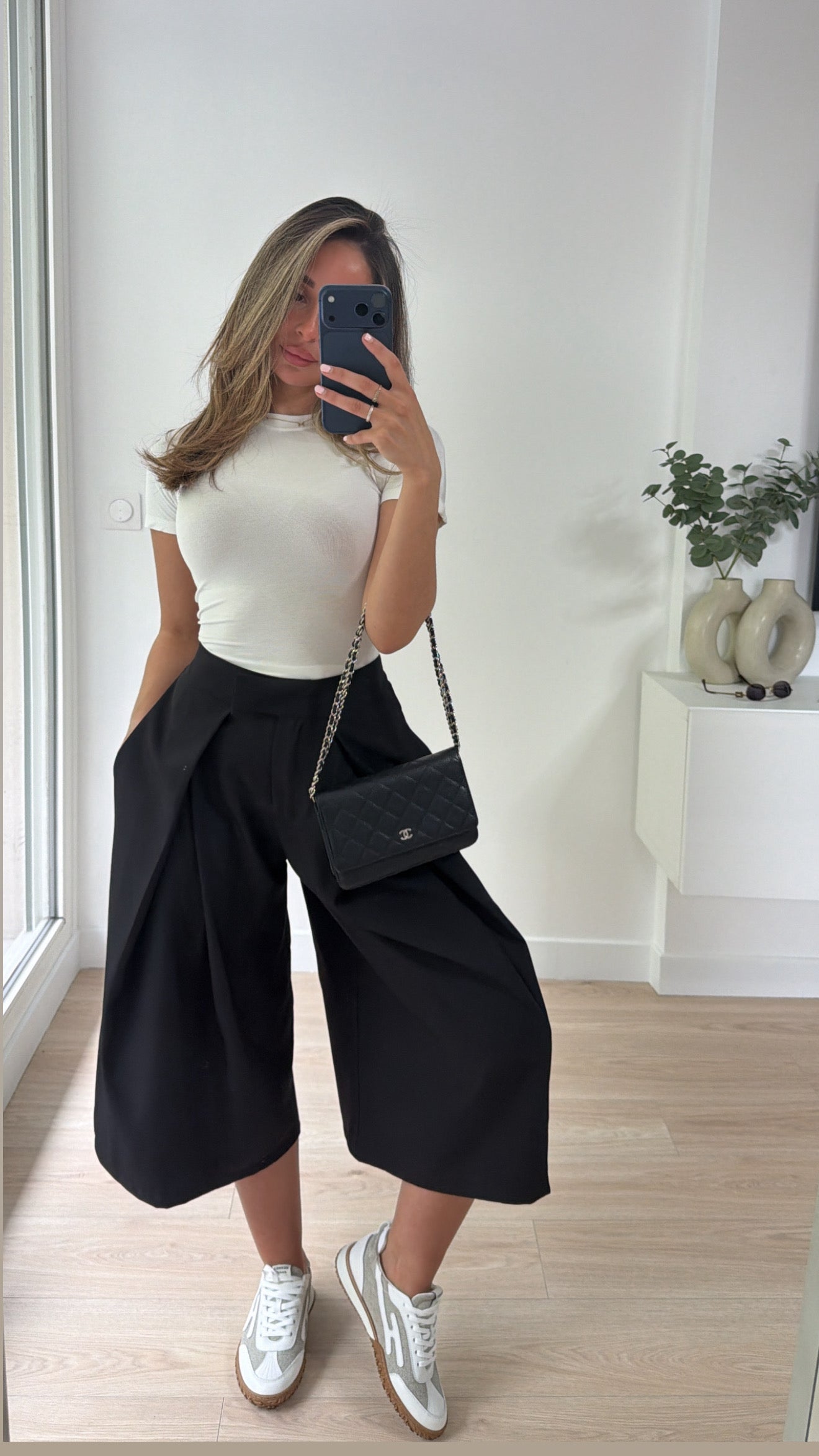 Pantalon bermuda vogue [ noir ]