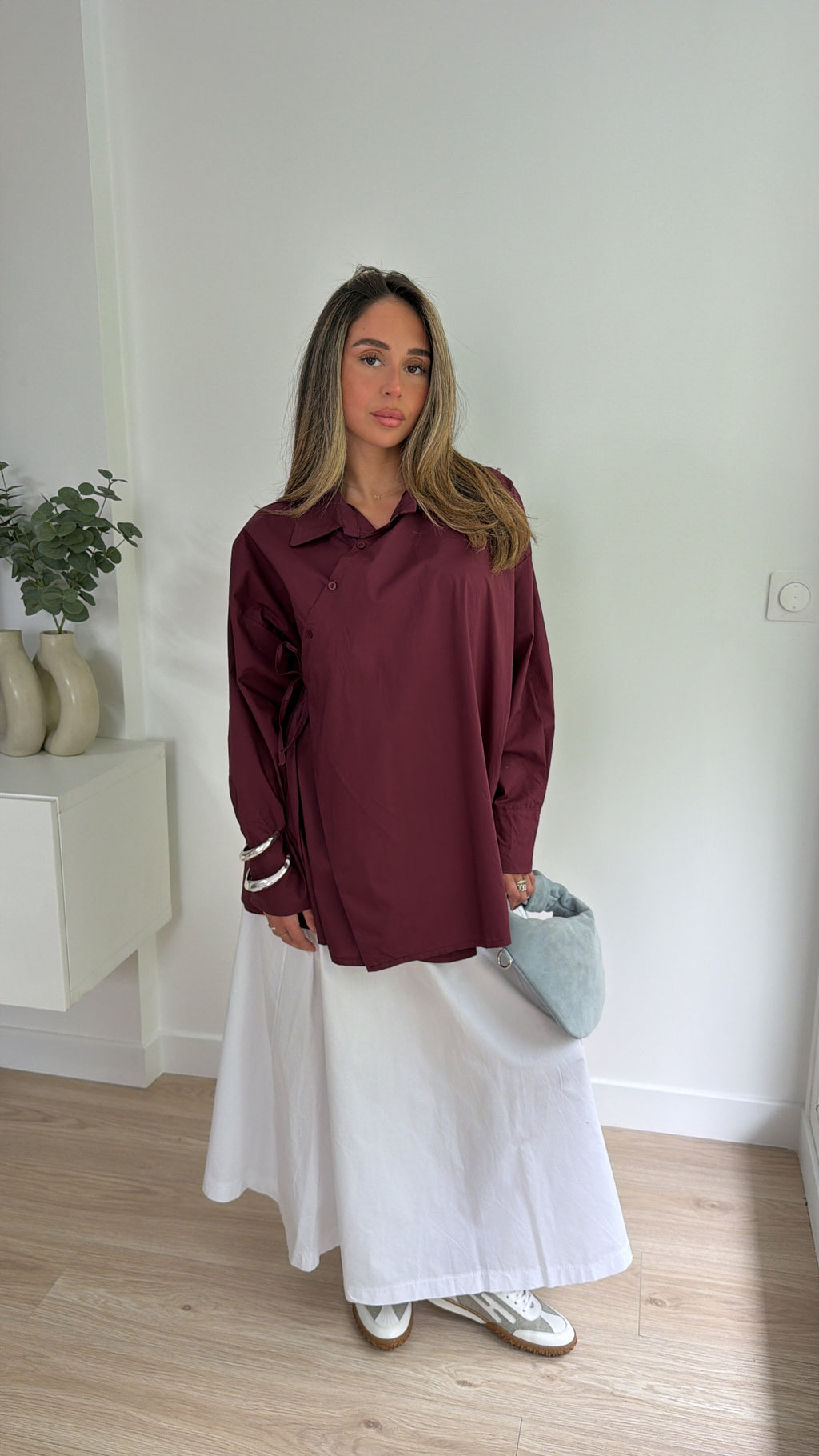 Chemise ARYLA [ prune ]