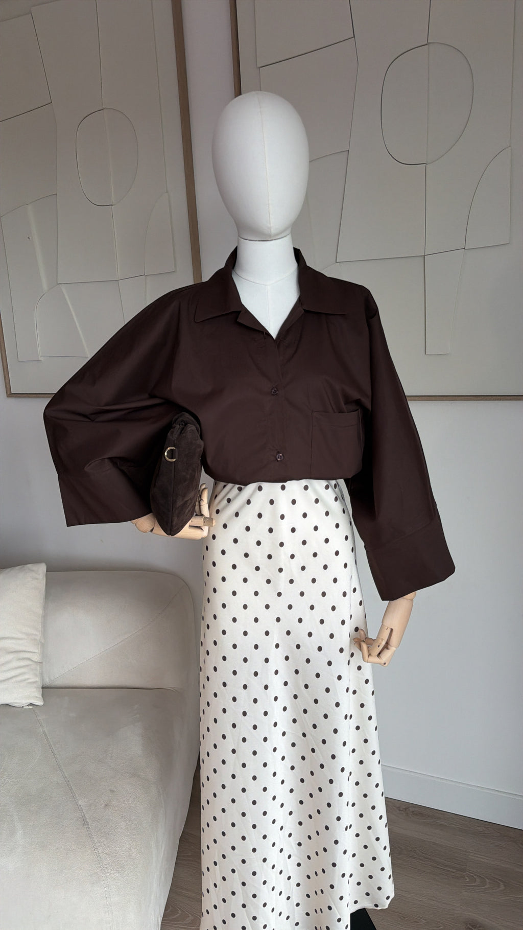 Chemise NAJE [marron]