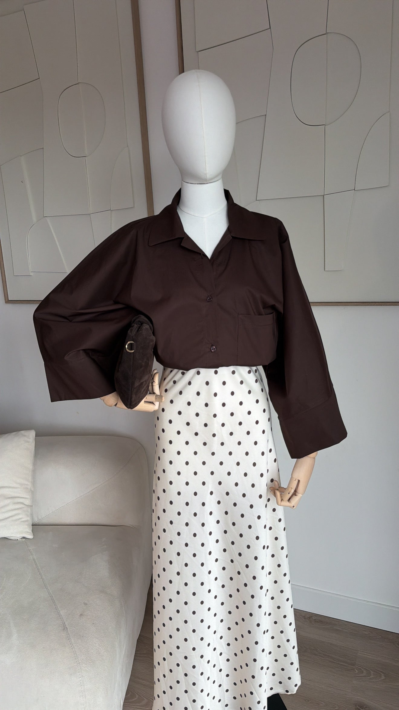 Chemise NAJE [marron]