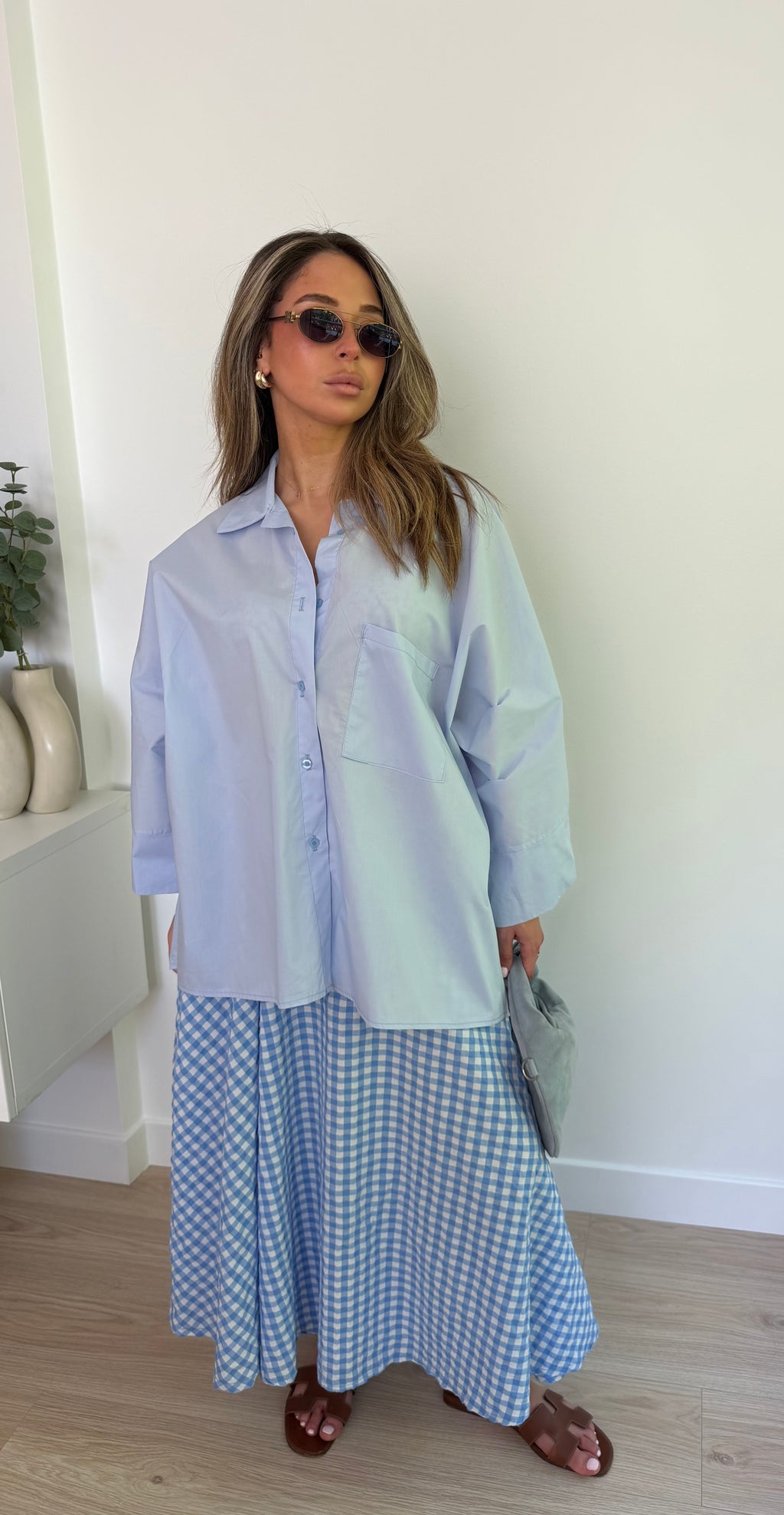 Chemise NAJE [ bleu ]