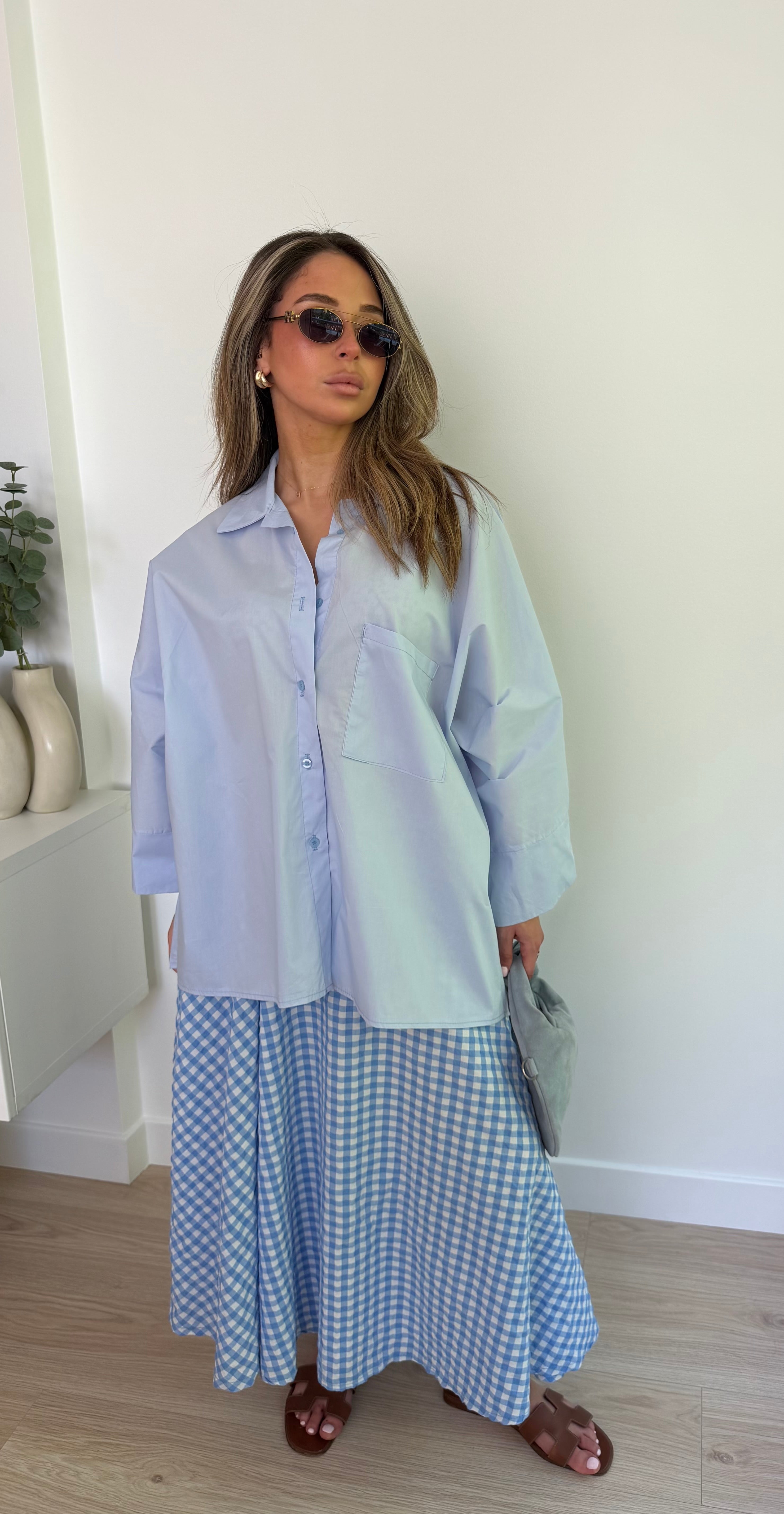 Chemise NAJE [ bleu ]