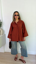 Chemise NAJE [ terracota ]