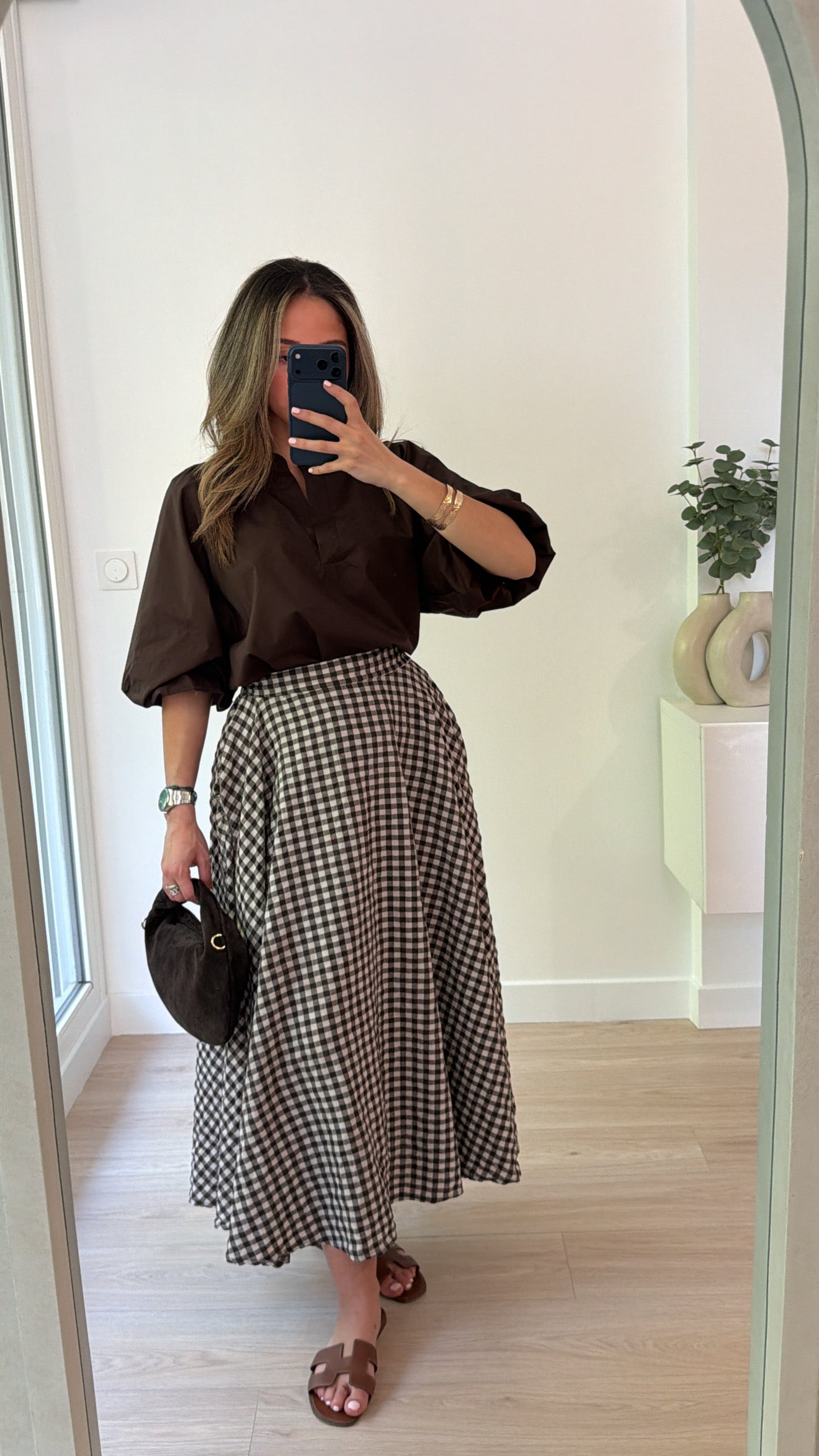 Blouse MOLY [ marron ]