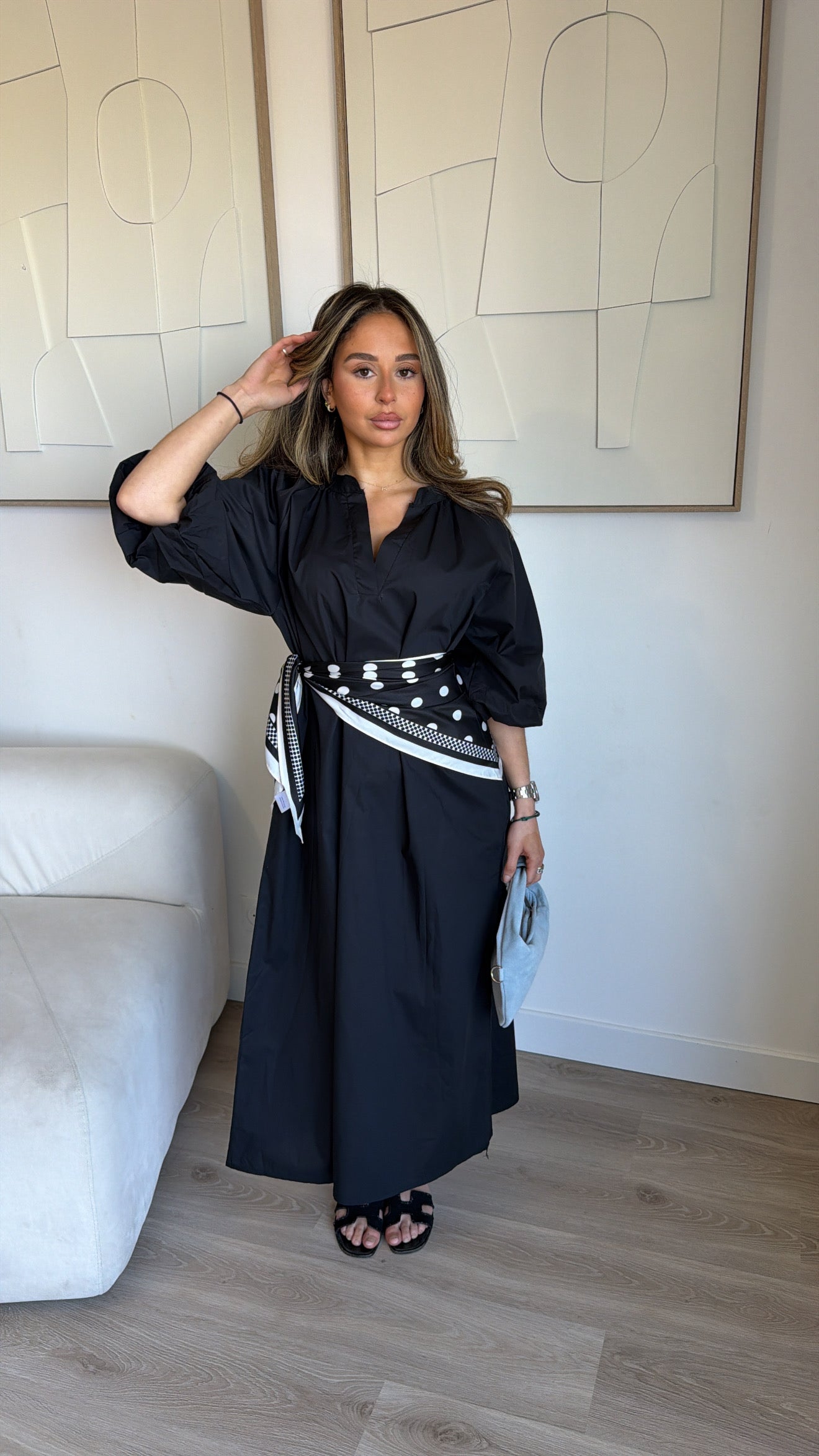 Robe SUNA [ noir ]
