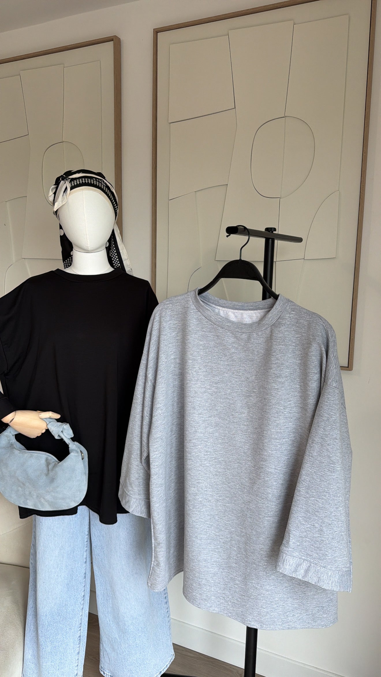 T -shirt Nelia [gris clair ]